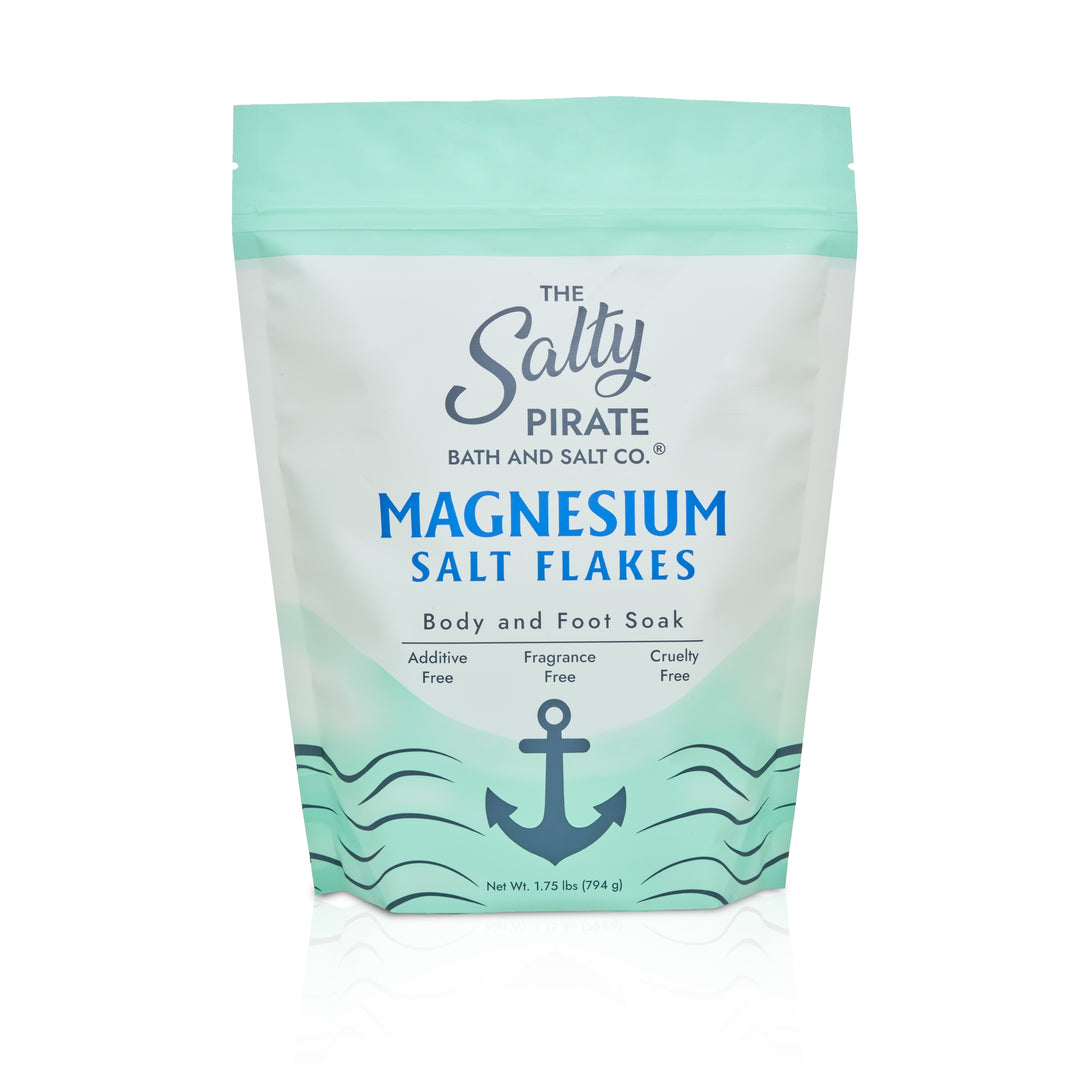 The Salty Pirate Magnesium Bath Salt Flakes