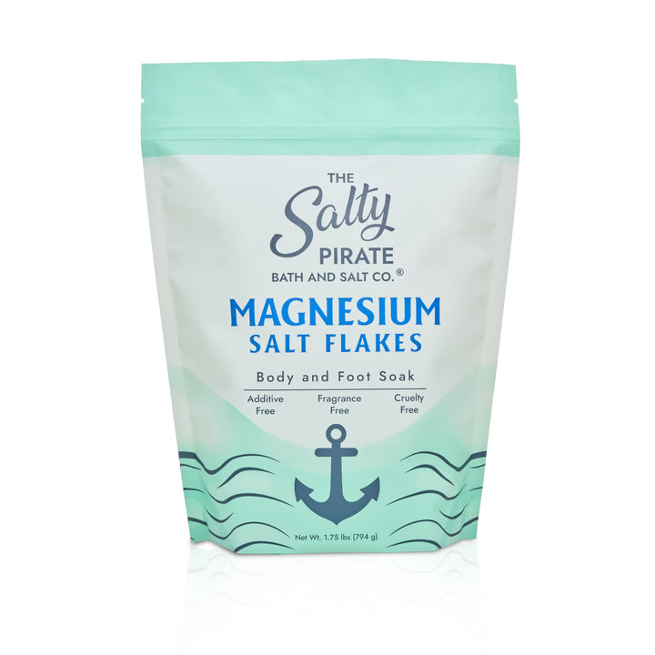 The Salty Pirate Magnesium Bath Salt Flakes