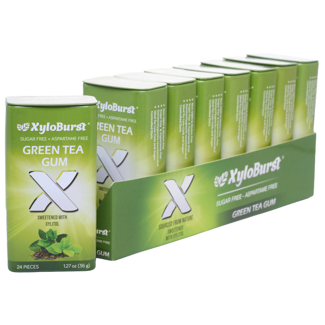 XyloBurst Green Tea Xylitol Gum