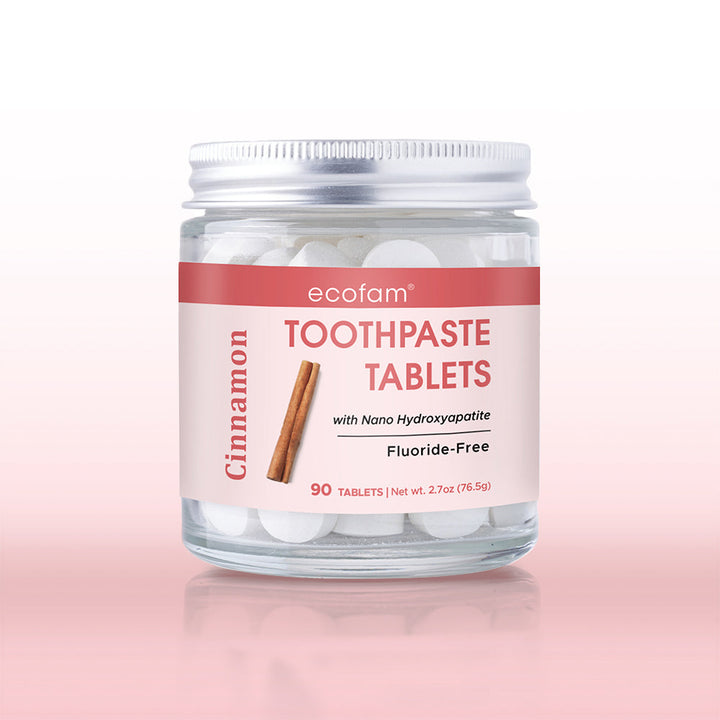 Cinnamon Toothpaste Tablets with Nano Hydroxyapatite & Xylitol